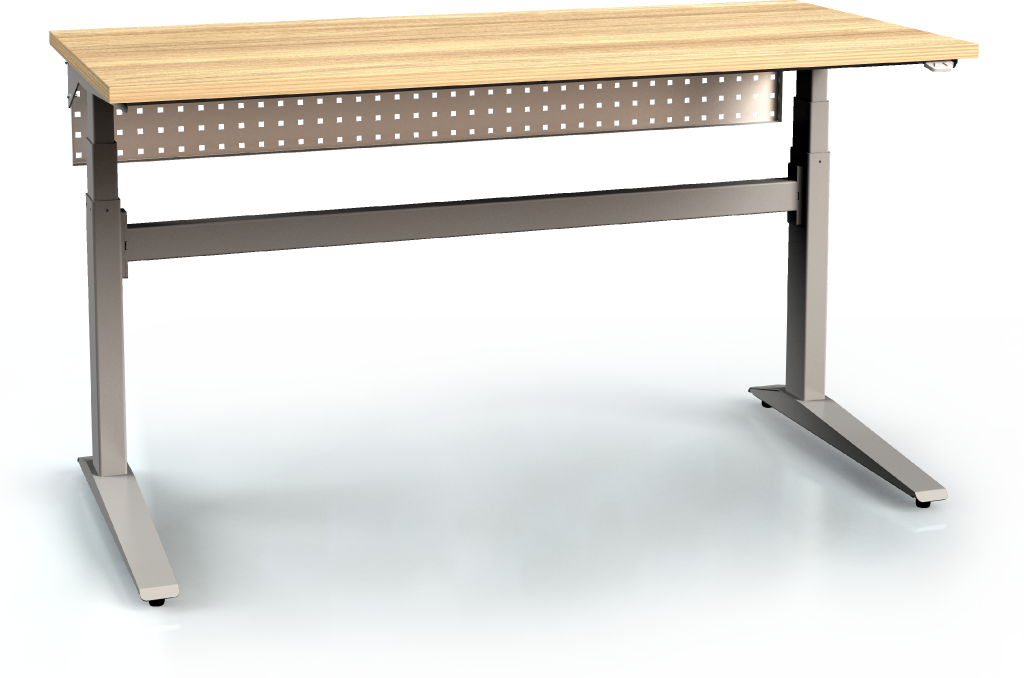 Elektricky výškově stavitelný stůl alnak - deska - 660 - 1310 x 1500 x 700
